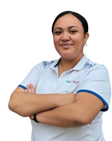Melolini Ahio, WanTok Tonga team member