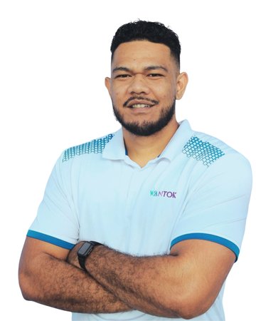 Tevita Movete, WanTok Tonga team member